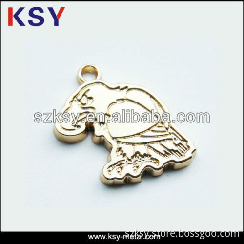 nickel metal jewelry tag engraved